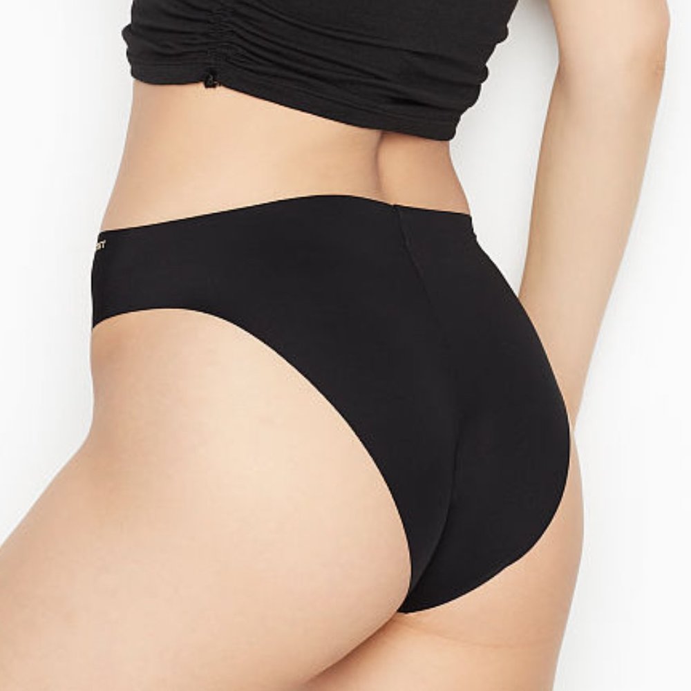 VS High-Leg Cheeky No-Show NWT Victoria’s Secret Black Classic